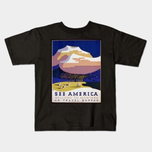 See America WPA Montana Kids T-Shirt